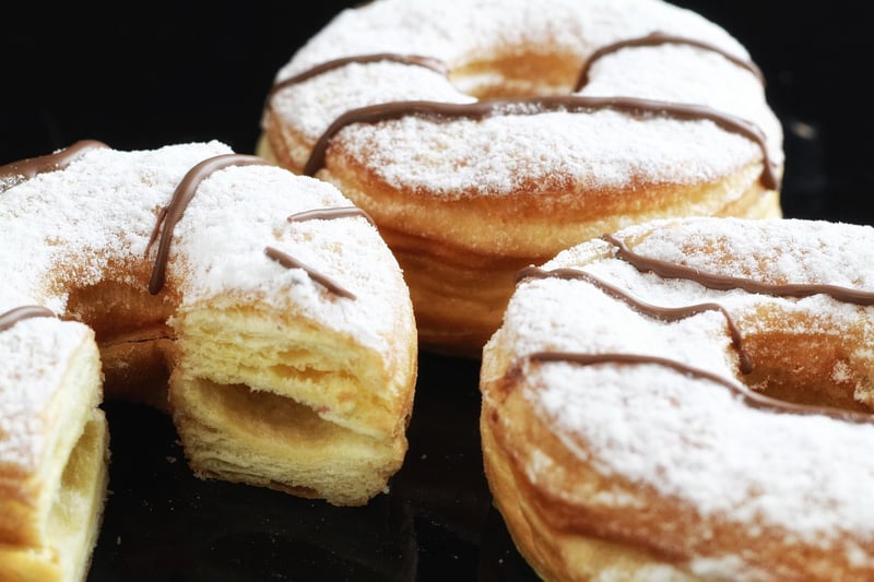 Cronut Ice Cream Sandwich
